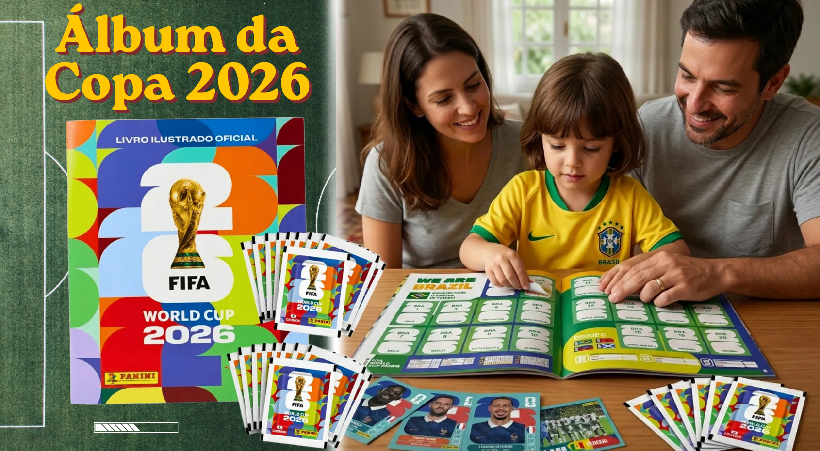 Álbum da Copa 2026 vira febre entre torcedores