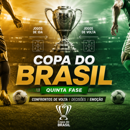 Copa do Brasil 2026: jogos da Quinta Fase, resultados e confrontos de volta