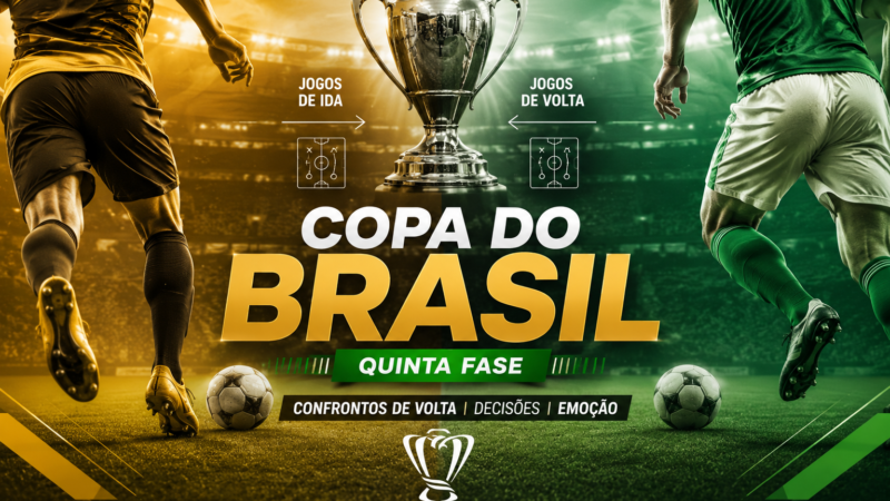 Copa do Brasil 2026: jogos da Quinta Fase, resultados e confrontos de volta